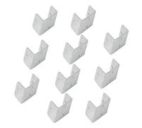 Windproof Fence Panel Clip Multiple Sized Galvanized Steel Fasteners Not Rust Secure Installation 10pcs for All Panel Strong Fence Bracket Clip