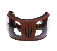 Windproof Horse Sunglasses Adjustable Straps Stylish Horse Goggles for Riding,UV400 Sun Proof Comprehensive Guard for Outdoor Activities (Clear)