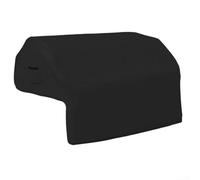 Windproof Island Grill Top Cover, Built In BBQ Grill Cover, 210D Oxford Fabric, Featuring A Built-in Elastic At The BottomWaterproof Dust Black(57 * 27 * 26inch)