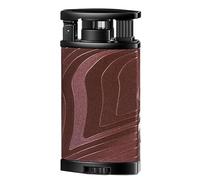 Windproof Jet Flame Lighters, Retro Metal Soft Flame, Portable for Outdoor Camping, for Men, Classic Rocker Design