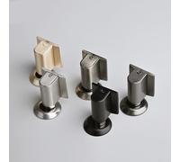 Windproof Mechanical Floor Stopper Efficient Suction System for Home Security Solutions (Copper)