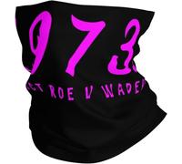 Windproof Neck Gaiter,1973 Protect Roe V Wade,Headband Non-Slip Tube Scarf for Sports Outdoor Workout 26X30cm