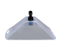 Windproof nozzle Agricultural electric sprayer nozzle 5 pack 1pcs Plastic Windproof Features Sprayer windscreen not easy to deform (Double Head Medium)