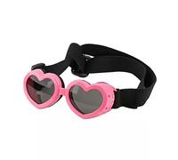 Windproof Pet Dog Glasses for Snow Sports Dogs Snow EyesFoldable Heart-Shape Goggles for Hot