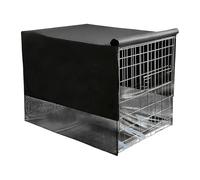 Windproof Pet Kennel Cover - Universal Fit Metal Kennel, Oxford Cloth Pet Cage Cover, Noise Reducing Oxford Cloth Pet Cage Cover Protection