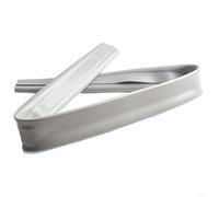 Windproof PVC Door Bottom Seal Strip for Draft Stopping and Noise Reduction, Suitable for Various Door and Window Applications (gray)