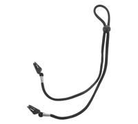 Windproof Rope Hat Fishermans Cap Hats Straps Replacement Anti-Lost Strap Holders Retainers Anti- Lost Keeper Clip Black Polyester