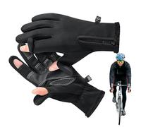 Windproof Running Mittens,Non-Slip Screen Touch Cycling Mittens - Cold Weather, Windproof Fall for Driving