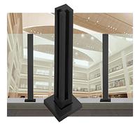 Windproof s Railing Post Connector for Balcony & DeckStainlessSupport Rod for 10/12mm s/Wood/Metal PanelsOutdoor Privacy Fencing Solut