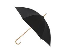 Windproof Stick Umbrella, 8-Rib Reinforced Frame, Bamboo Handle, Solid Wood Shaft, Sunshade & Rain Protection, All-Weather Umbrella, Large Windproof Strong, Vintage Gentleman Men’s Umbrella(Black)