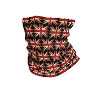 Windproof Tube Scarf British Flag Headwear Uv Protection Neck Scarf For Yoga Sports Climbing
