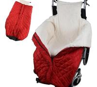 Windproof Waterproof Fleece Blanket with Zipper for Recliner Chairs, Ideal for Elderly and Mobility Impaired Users