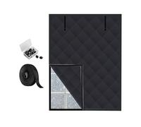 Windproof Window Insulation Kit - Professional Reusable Draught Blocking System, Window Insulation Film for Winter Season | Bedroom Basement Living Room RV Garage App