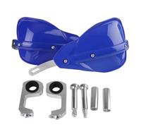 Windproof With Adjustable Angle High Strength Motorcycle Hand Guards Weather Resistant Protectors Deflectors Brake Levers Protect Guard(Blue)