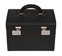 Windrose Beluga Jewelry box Leather 26.5 cm black
