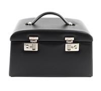 Windrose Beluga Jewelry box Leather 29.5 cm black