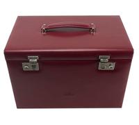Windrose Merino Jewelry box 36 cm red