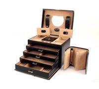WINDROSE jewelry box Merino Moda Jewelry Box Black