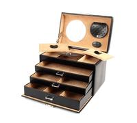 WINDROSE jewelry box Merino Moda Jewelry Box Black