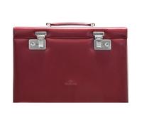 Windrose Merino Jewelry box 33 cm red