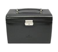 Windrose Merino Jewelry box 24.5 cm black