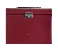Windrose Merino Jewelry box 26 cm red