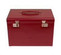 Windrose Merino Jewelry box 36 cm red