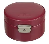 WINDROSE Merino Round Jewelry Box Red