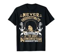 Windrush Generation Women, Caribbean and Black British Pride T-Shirt