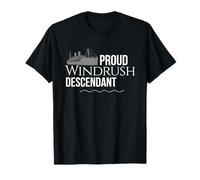 Windrush Heritage for Black British Caribbean History T-Shirt