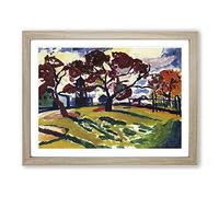 Winds By Henry Lyman Sayen Classic Painting Framed Print | A4 Oak Framed Wall Art | Ready to Hang | Classic Historical Picture | Living Room Bedroom Lounge Office