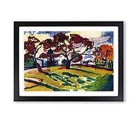Winds by Henry Lyman Sayen Framed Print | A2 Black Framed Wall Art | Ready to Hang | Modern Nature Picture | Living Room Bedroom Lounge Office