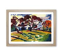 Winds by Henry Lyman Sayen Framed Print | A2 Oak Framed Wall Art | Ready to Hang | Modern Nature Picture | Living Room Bedroom Lounge Office