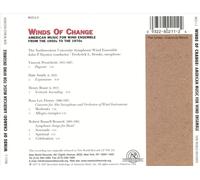 WINDS OF CHANGE: AMERICAN MUSIC FOR WIND ENSEMBLE FROM 1950S TO THE 1970S NEW CD