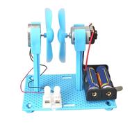 Winds Power Model STEM Physics Experiment Creative Assembly Toy for Kids Science Learning Home School Projects Kids Toy Wind Power Model Experiment for Classroom