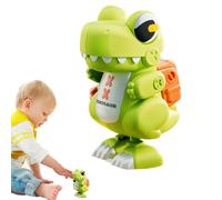 Winds Transforming Dinosaurs - Movement Animal Dino Toy, Burning Sound and Light Toy | Stacking Construction Toys STEM Sensory Toy for Toddlers and Kids