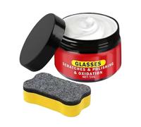 Windschutzscheiben-Kratzerentferner - 50 G Reinigungs-Detailing-Paste | Auto Glas Polierpaste | Kratzer Polieren Von Oxidation Wasserflecken Flecken Auf Auto Fahrzeug LKW SUV Wohnmobil Spiegel Fenster