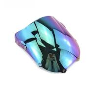Windscreen Air Deflectors Compatible With CBR 900 839 1994 1995 1996 1997 Motorcycle Double Bubble Windscreen Windshield Parts(Iridium)