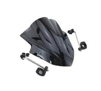 Windscreen Air Deflectors Compatible With For FZ6 For FZ1 For FZ8 For FZ8N For FZ 1 6 8 For XJ6 For MT125 For MT 01 07 09 03 10 Motorcycle Windshield Windscreen(Black)