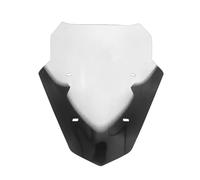 Windscreen Air Deflectors Compatible With For NMAX155 For NMAX125 2020 2021 2022 Motorcycle Accessories Sports Windshield Visor Wind Deflector Windshield(Clear)
