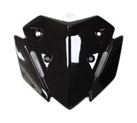 Windscreen Air Deflectors Compatible With For XMAX125 2024 For XMAX250 For XMAX300 2023 2024 2025 Motorcycle Windshield Viser Visor Deflector WindScreen(Black)