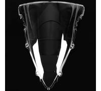 Windscreen Air Deflectors Compatible With For YZF R6 2003 2004 2005 For YZF R6S 2006 2007 2008 2009 ABS Windshield WindScreen(White)