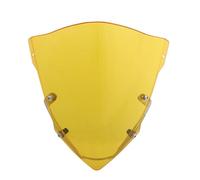 Windscreen Air Deflectors Compatible With For Z125 2015 2016 2017 2018 Motorcycle Windscreens Wind Deflectors Replace Windshield Accessories(Yellow)