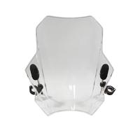Windscreen Air Deflectors Compatible With Hunter Cub CT125 JA55 JA65 Trail125 Windscreen Windshield Wind Deflector Screen Visor Glass With Bracket(Transparent)