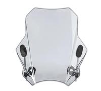 Windscreen Air Deflectors Universal Motorcycle Windscreen Windshield Covers Screen Lens Motorbikes Deflector Accessories(Light Grey)