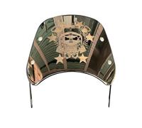 Windscreen Black Motorcycle 5"-7" Headlight Windshield Wind Deflector Windscreen Universal Instrument Visor