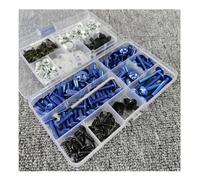 Windscreen Bolts Motorcycle Fairing Bolts Kit Screws For Aprilia TUONO V4 R APRC 1100 RR-FACTORY 660 CONCEPT Bodywork Fasteners Washers Nuts Fairing Bodywork Screws(BLUE)