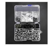 Windscreen Bolts Motorcycle Fairing Bolts Screw For For CBR600RR 2005 2006 Bodywork Fastener Clips Kit Aluminum Alloy Complete Nut Set Fairing Bodywork Screws(Silver)