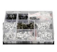 Windscreen Bolts Motorcycle Fairing Windscreen Screws For For CBR1000F SC24 1993-1998 Full Bolts Kit Speed Nuts Side Covering Washers Fairing Bodywork Screws(Silver)