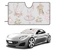 Windscreen Car Sunshades Ballet Tutu Swan Front Windshield Sun Shade Foldable Block Uv Rays Car Sun Shade Universal For Car Truck Suv